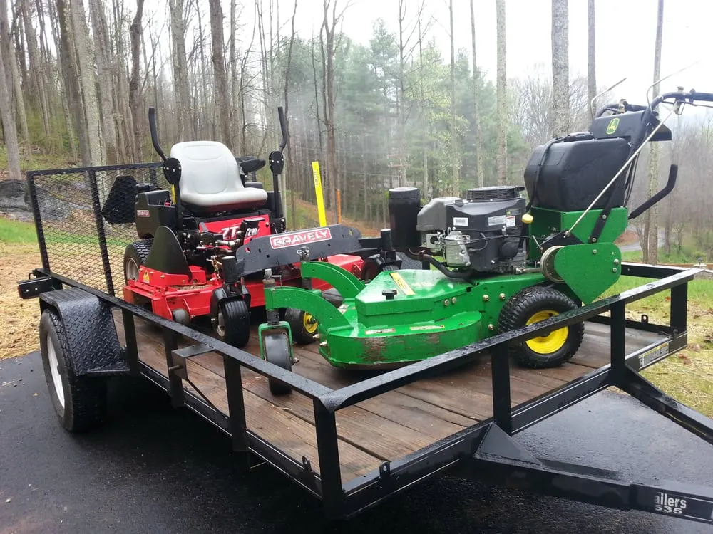 Affordable landscape installation in Asheville, NC - Hall's Lawn Service