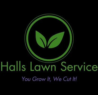Halls Lawn Service Logo