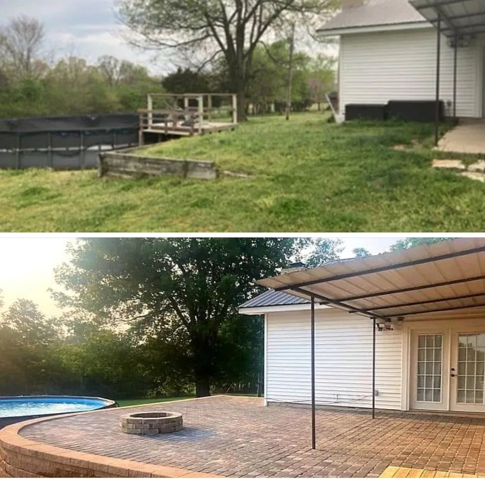 Local yard cleanup service for homes in Manchester, TN by Hallscapes Landscaping