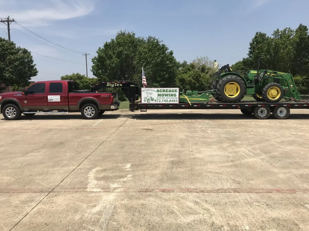 Top-rated yard maintenance experts serving Flower Mound, TX - HALO Tractor Services, LLC