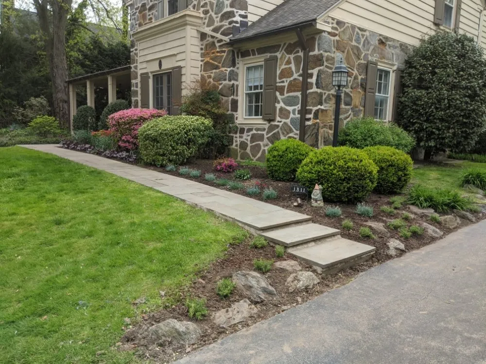 Professional yard cleanup service in Ardmore, PA by Halpin Garden