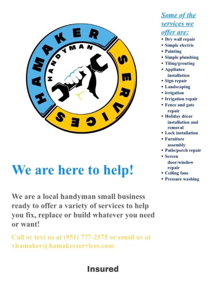 Custom residential landscaping for year-round maintenance across Wildomar, CA - Hamaker Handyman Services