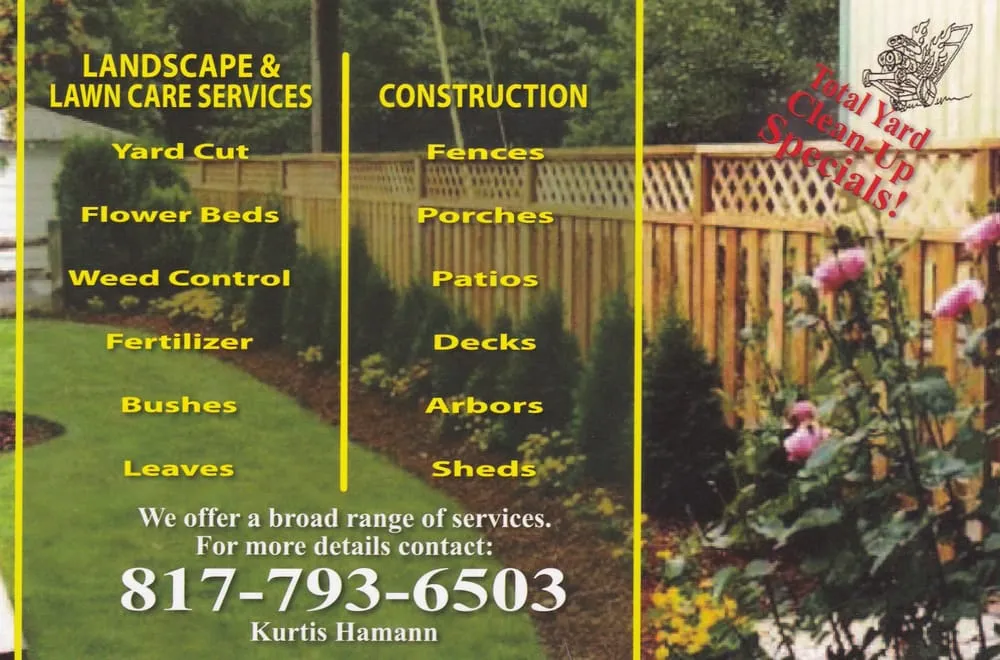 Professional garden landscaping for homes in Arlington, TX by Hamann Landscape Services