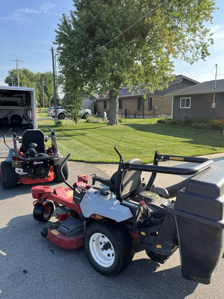 Custom residential landscaping in Warsaw, IN by Hamby's Lawncare