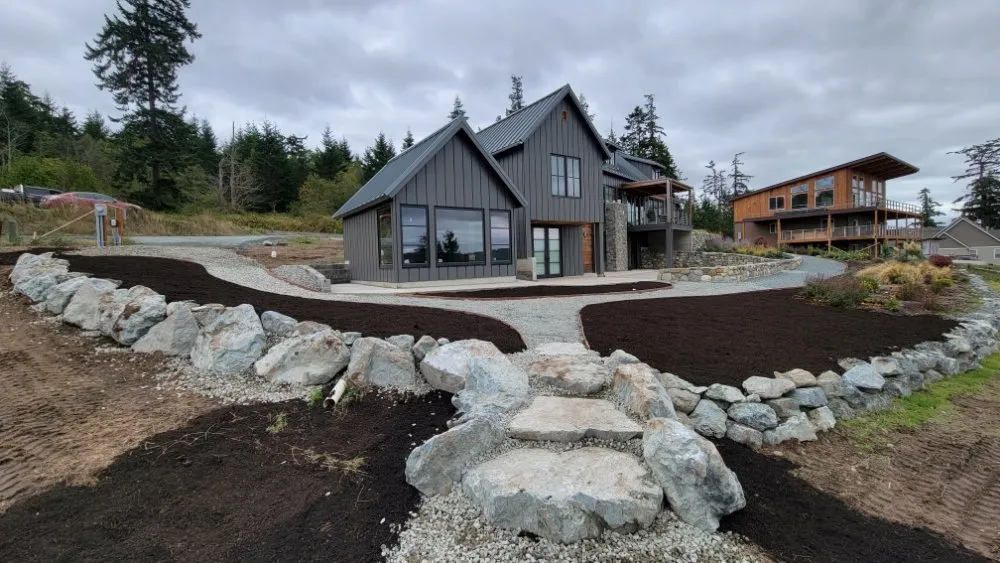 Affordable residential landscaping for beautiful yards in Lynden, WA by HAMCO NW