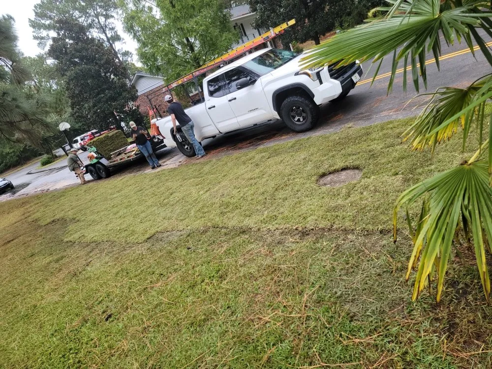 Reliable outdoor landscaping in Batesburg, SC by Hamilton Land Works