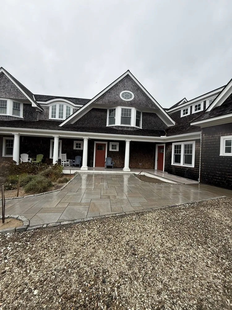 Custom outdoor landscaping in South Yarmouth, MA - Hamilton Landscape