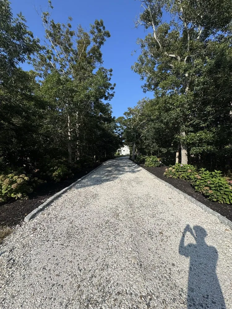 Custom landscaping services with custom design in South Yarmouth, MA by Hamilton Landscape