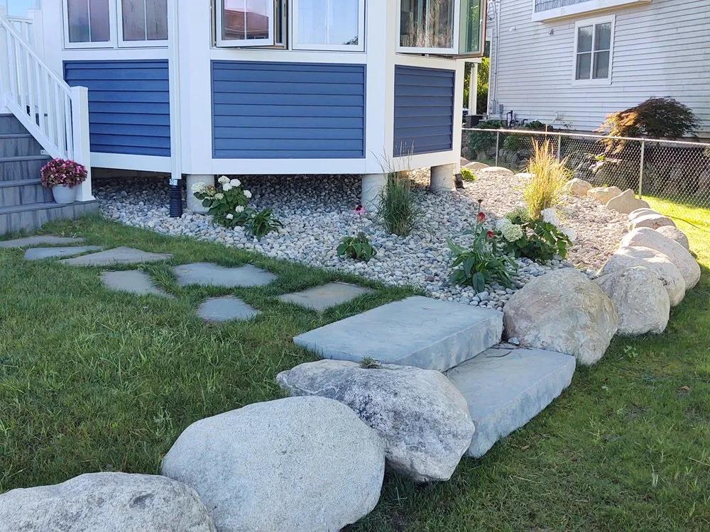 Affordable lawn mowing service for residential properties in Battle Creek, MI by Hamilton Landscape Supply & Nursery