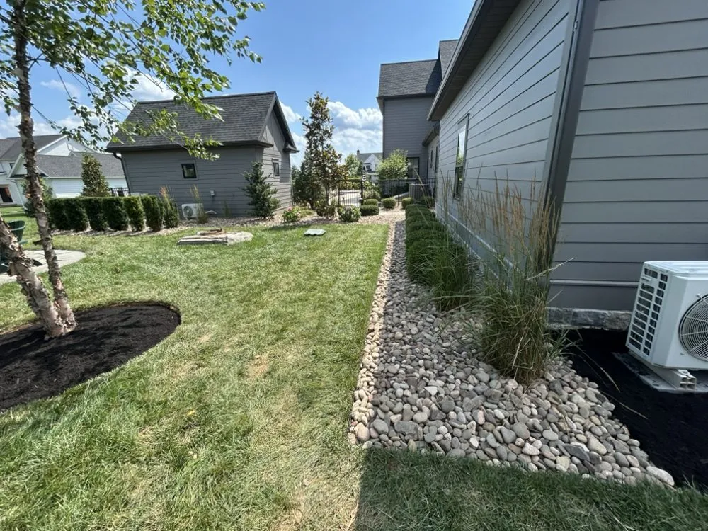 Custom residential landscaping for residential properties in Carlisle, PA by Hamilton Landscaping and Property Maintenance