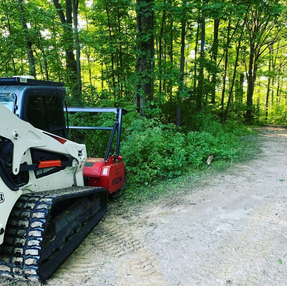 Professional yard cleanup service in Perry, OH by Hammer Down Industries