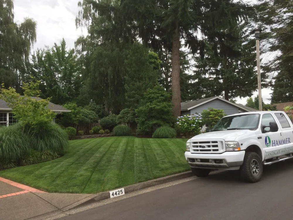 Reliable landscape design for homes in Eugene, OR by Hammer Landscape & Maintenance