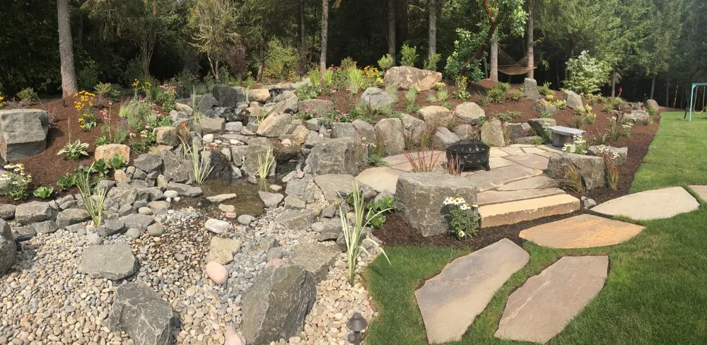 Expert landscape installation in Eugene, OR by Hammer Landscape & Maintenance
