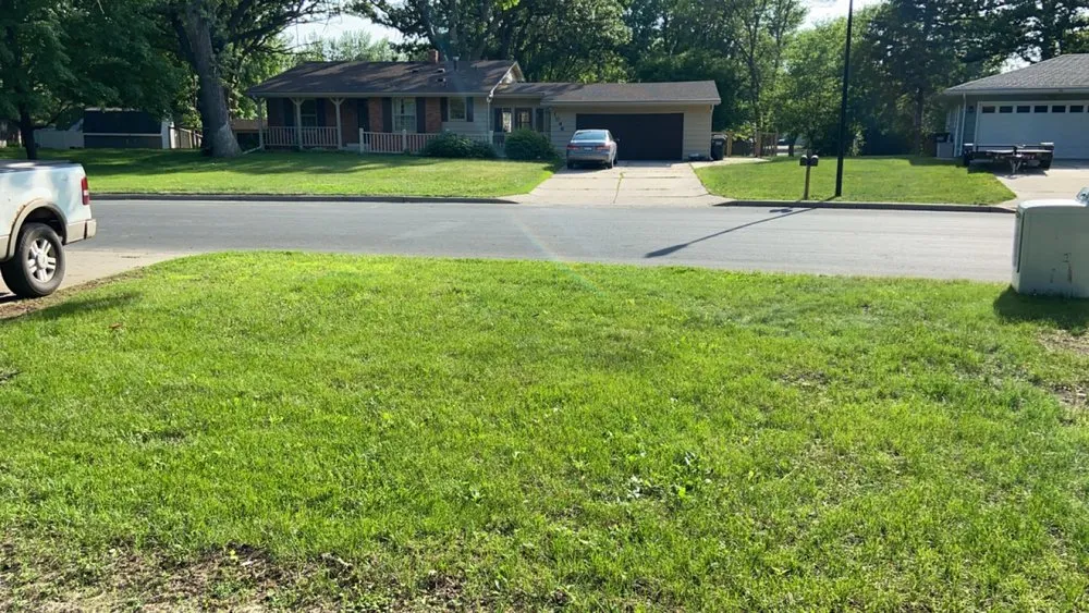 Custom landscape installation in Hutchinson, MN by Hammer Lawn Care