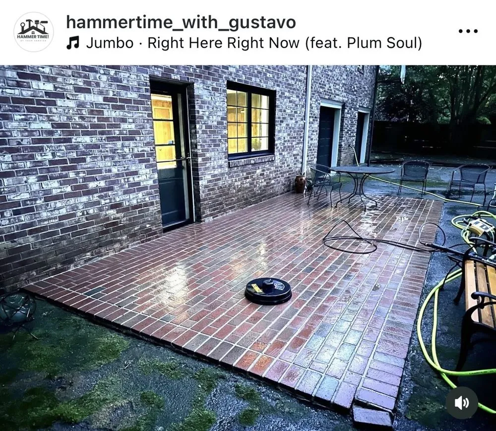 Custom landscape installation in Mauldin, SC by Hammer Time Solutions