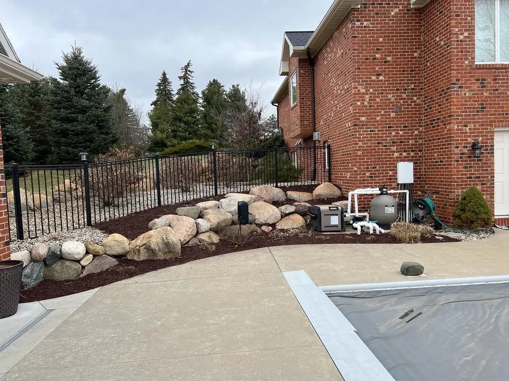 Professional yard cleanup service for residential properties across Okemos, MI - Hammond Landscape