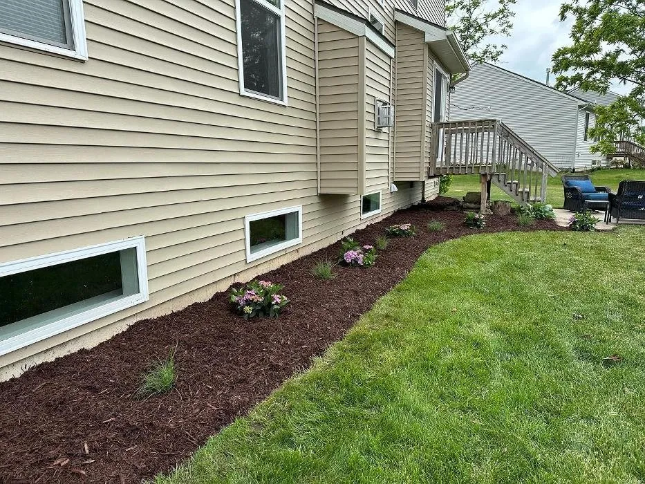 Professional landscape installation in Okemos, MI by Hammond Landscape