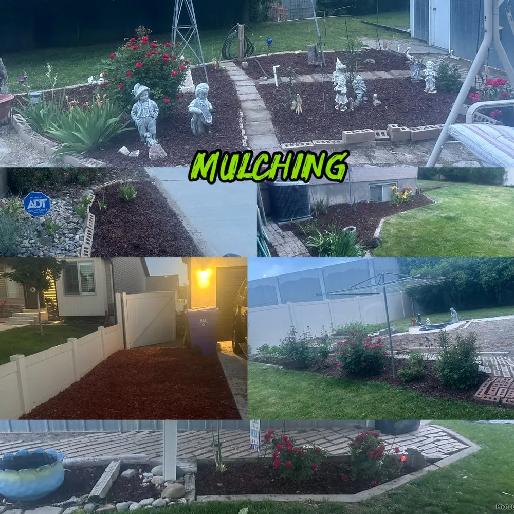 Custom residential landscaping for homes in Bluffdale, UT by Hamo Liners Lawn Care Services