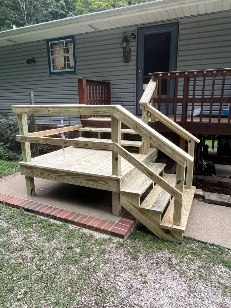 Top-rated landscape installation for homes in Prichard, WV by Hampton Construction