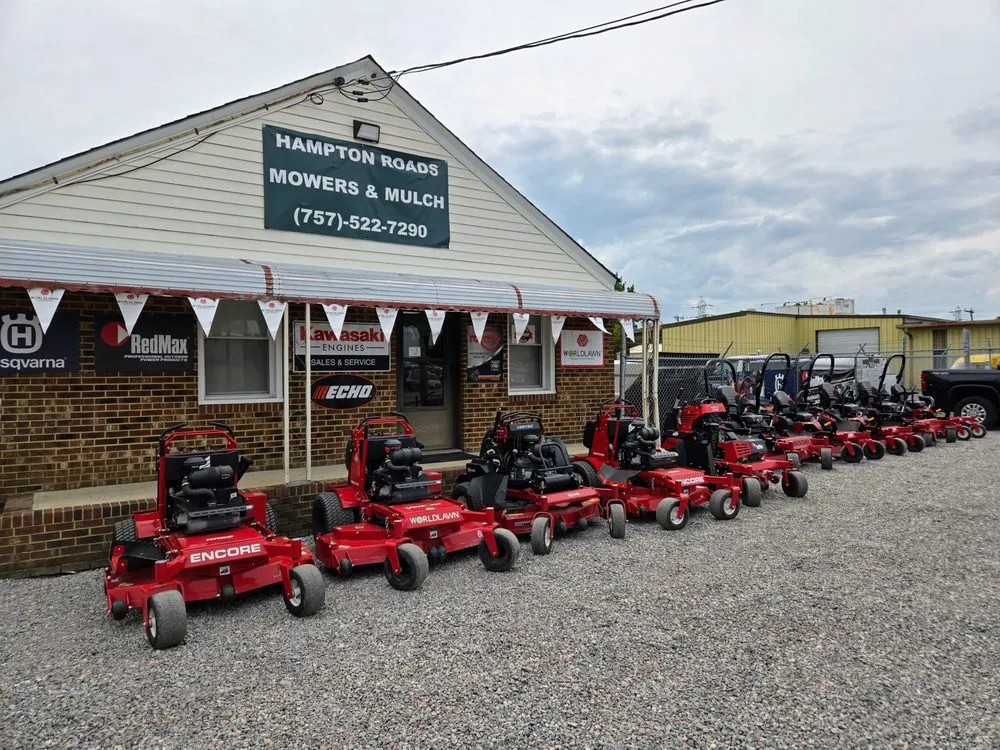 Local lawn care service for residential properties in Chesapeake, VA by Hampton Roads Mowers And Mulch