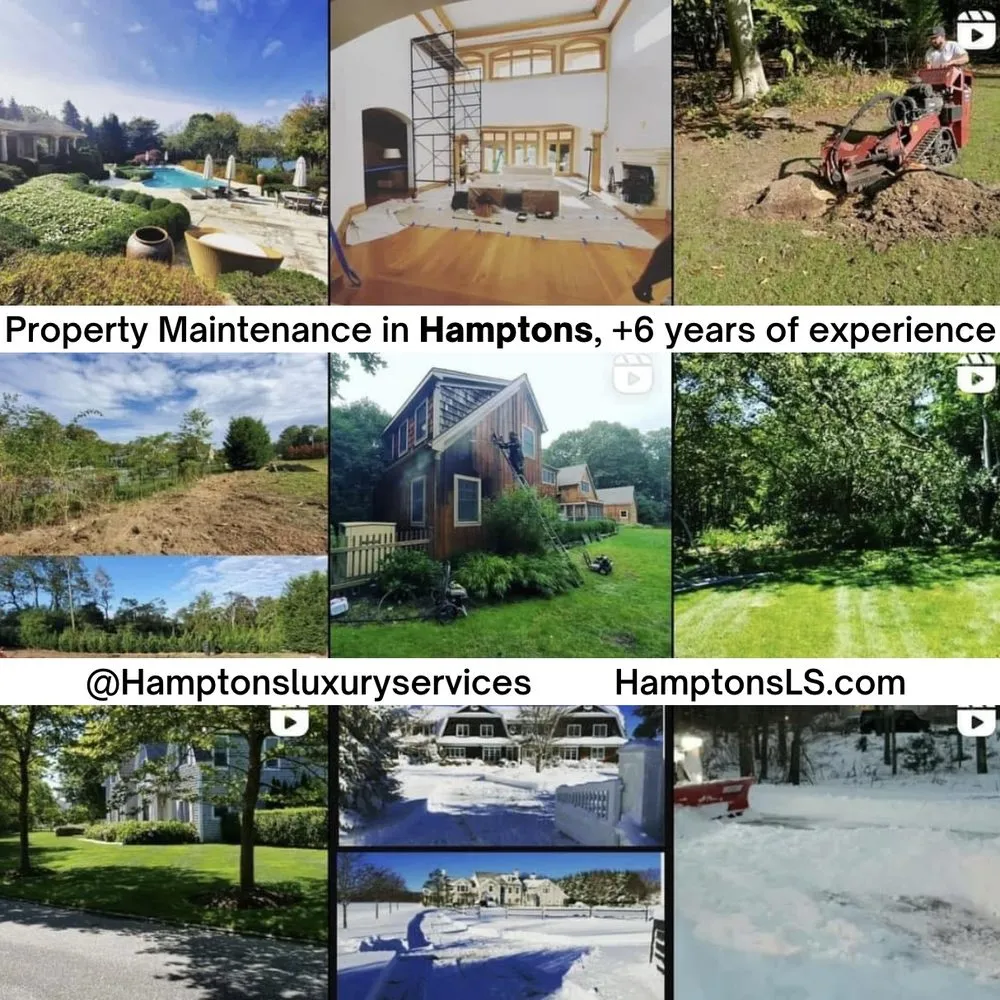 Top-rated garden landscaping in Southampton, NY by Hamptons Luxury Services