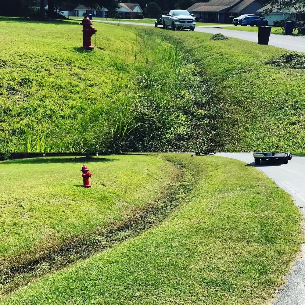 Affordable landscape design in Fayetteville, NC by Hams Lawn Care Services