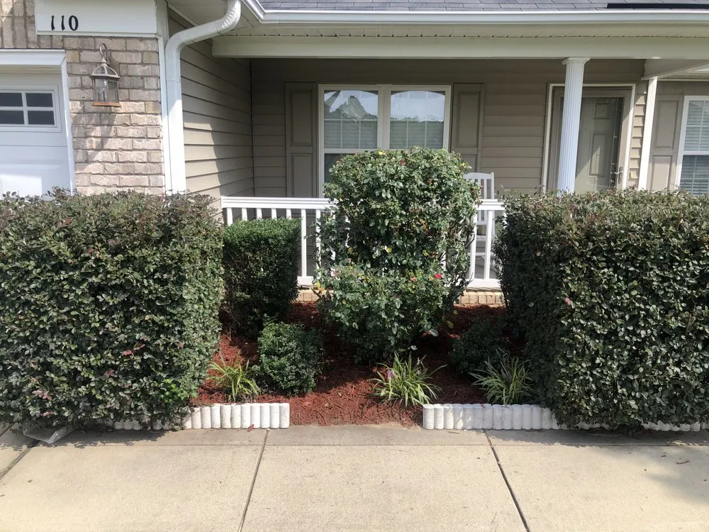 Custom landscaping services in Fayetteville, NC by Hams Lawn Care Services