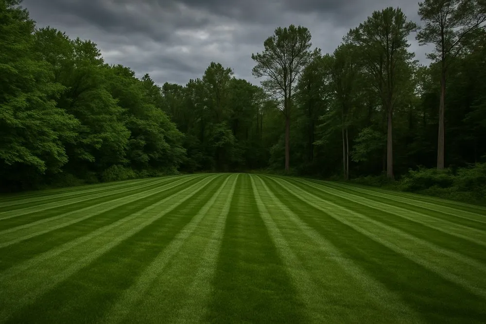 Professional yard cleanup service in Bangor, PA by Hanby Lawns
