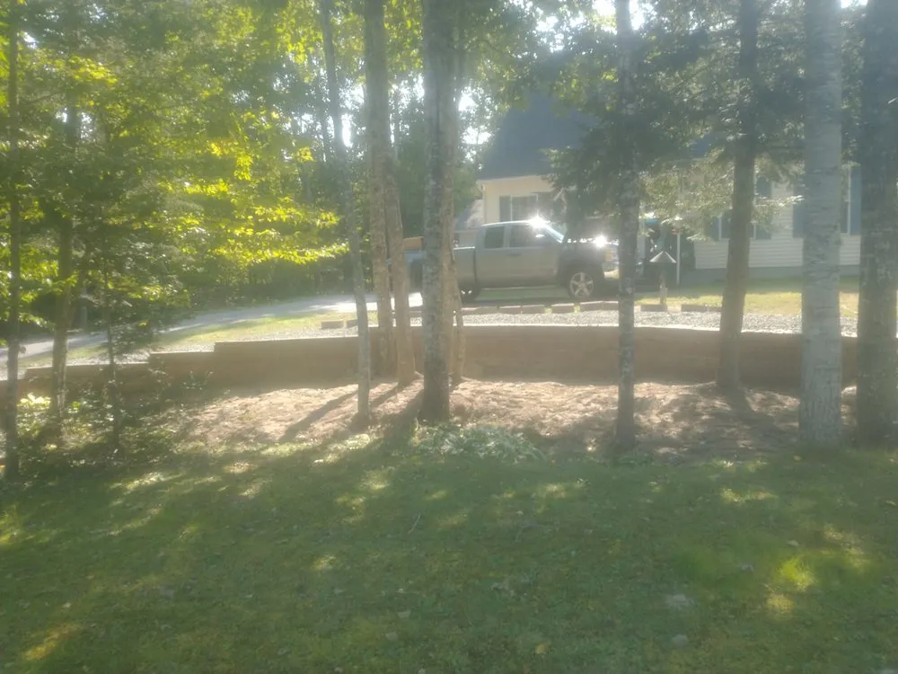 Custom yard cleanup service for beautiful yards in Winter Harbor, ME by Hancock Ready to Work