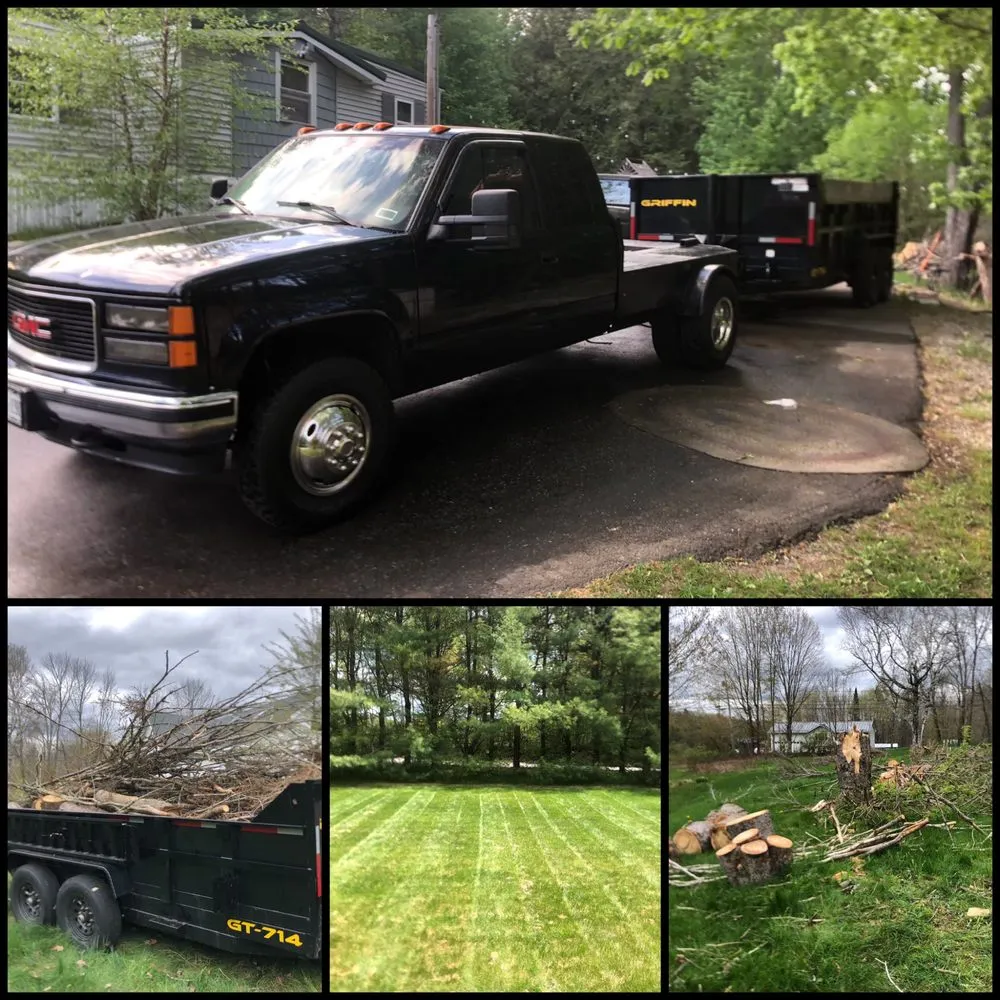 Expert lawn mowing service in Sabattus, ME by Hand Landscape