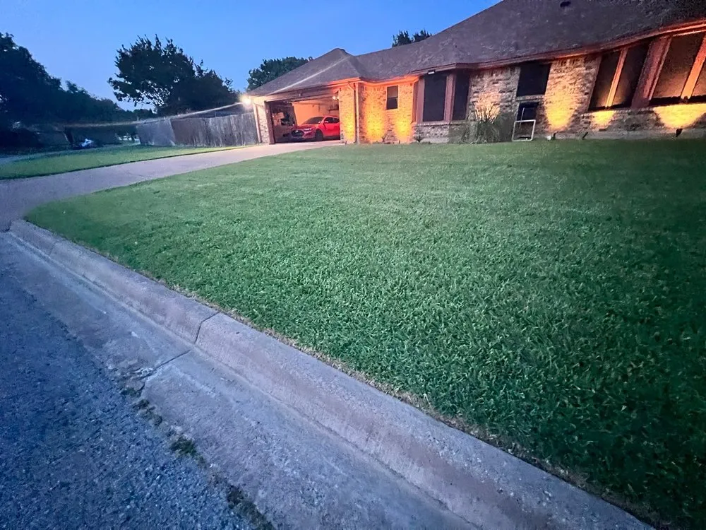 Expert landscape installation in Fort Worth, TX by HandCrafted Landscape Maintenance