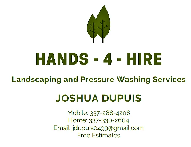 Reliable residential landscaping in Youngsville, LA - Hands 4 Hire