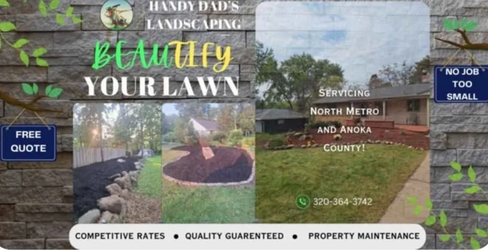 Reliable garden landscaping for residential properties in Blaine, MN by Handy Dad's Landscaping