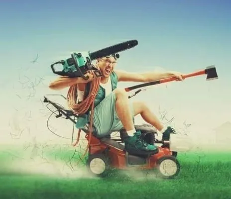 Handy Dad's Landscaping Logo