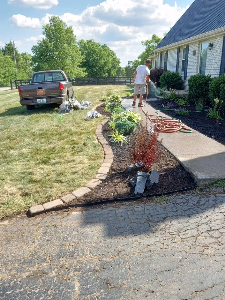 Expert residential landscaping in Versailles, KY by Handy Dudes