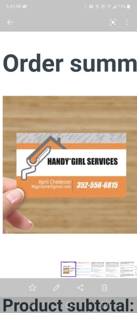 Custom lawn mowing service in Brooksville, FL by Handy Girl Services