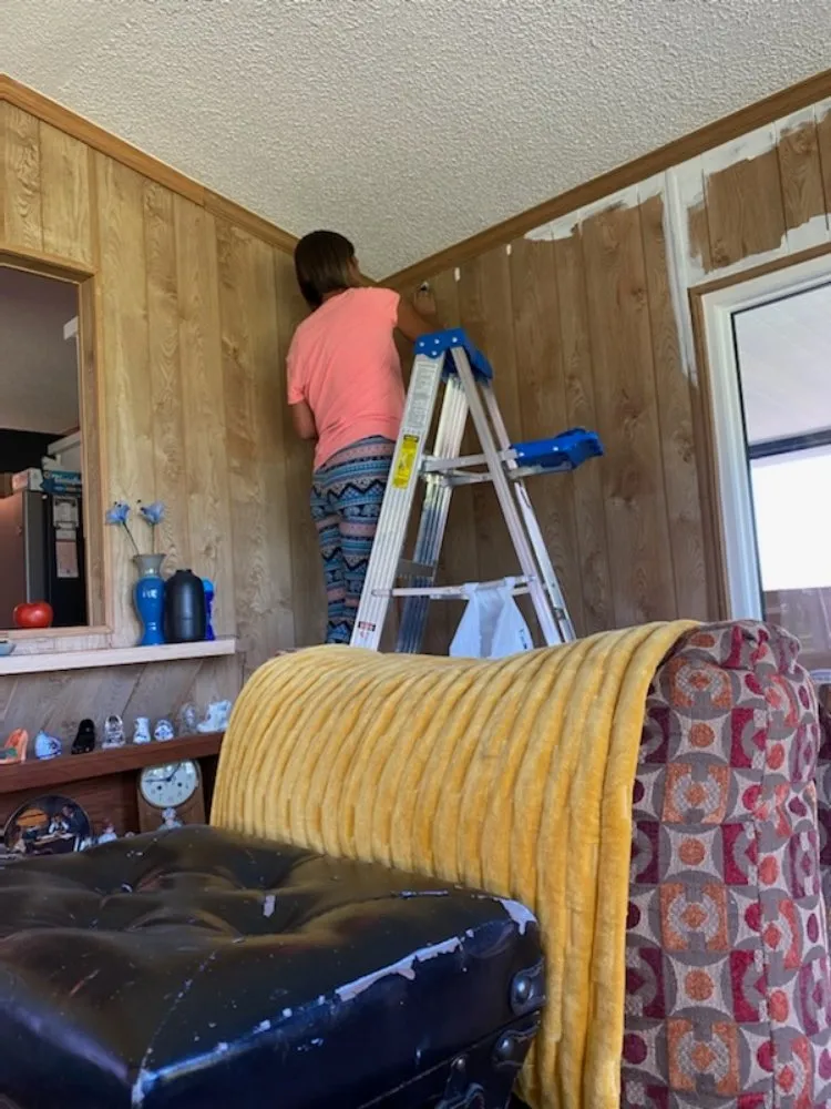 Affordable outdoor landscaping with custom design in Brooksville, FL by Handy Girl Services