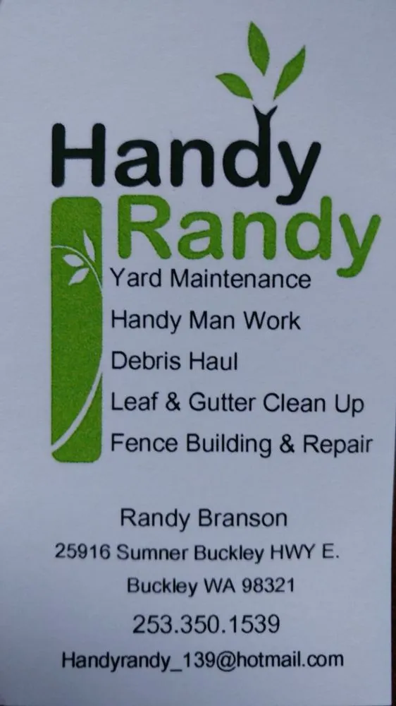 Top-rated garden landscaping for residential properties in Buckley, WA by Handy Randy Lawn Care