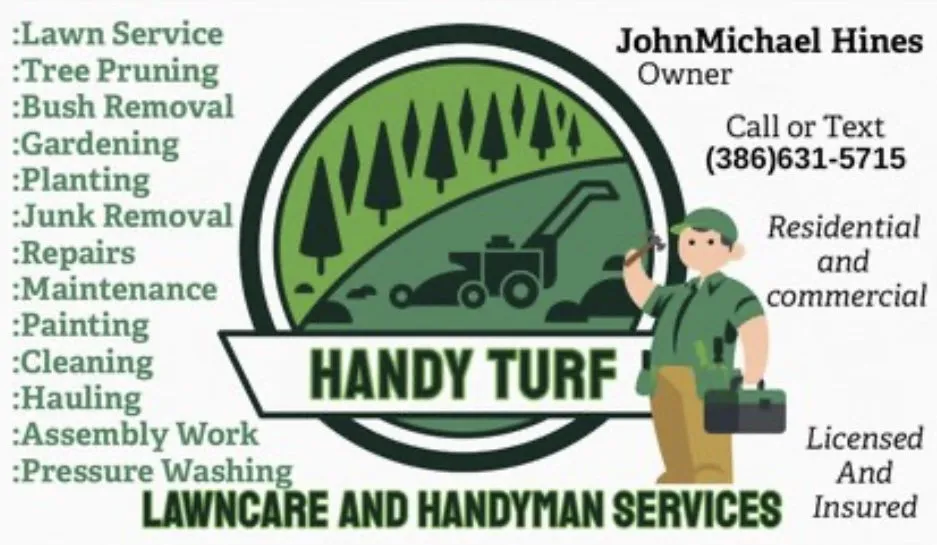 Professional outdoor landscaping for homes across Daytona Beach, FL - Handy Turf