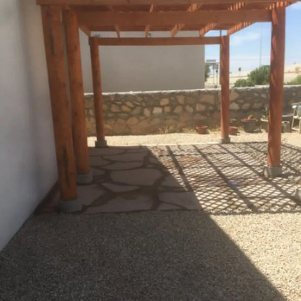 Trusted lawn mowing service with custom design in Las Cruces, NM by Handy Works