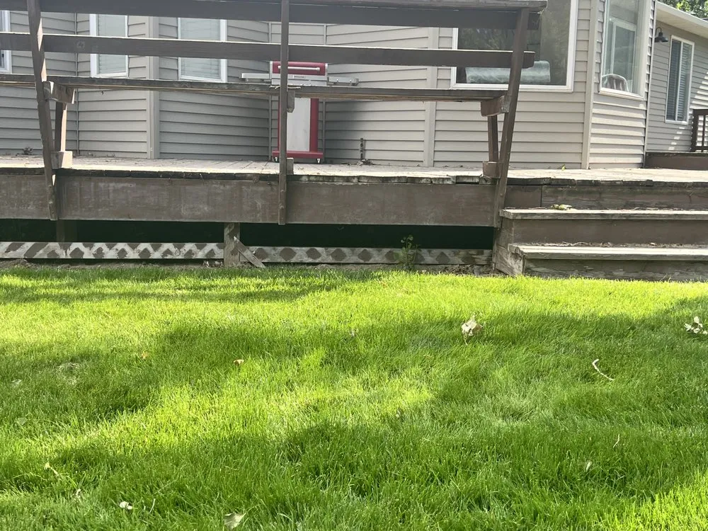 Professional yard cleanup service with custom design in Twin Falls, ID by Handyman Jake