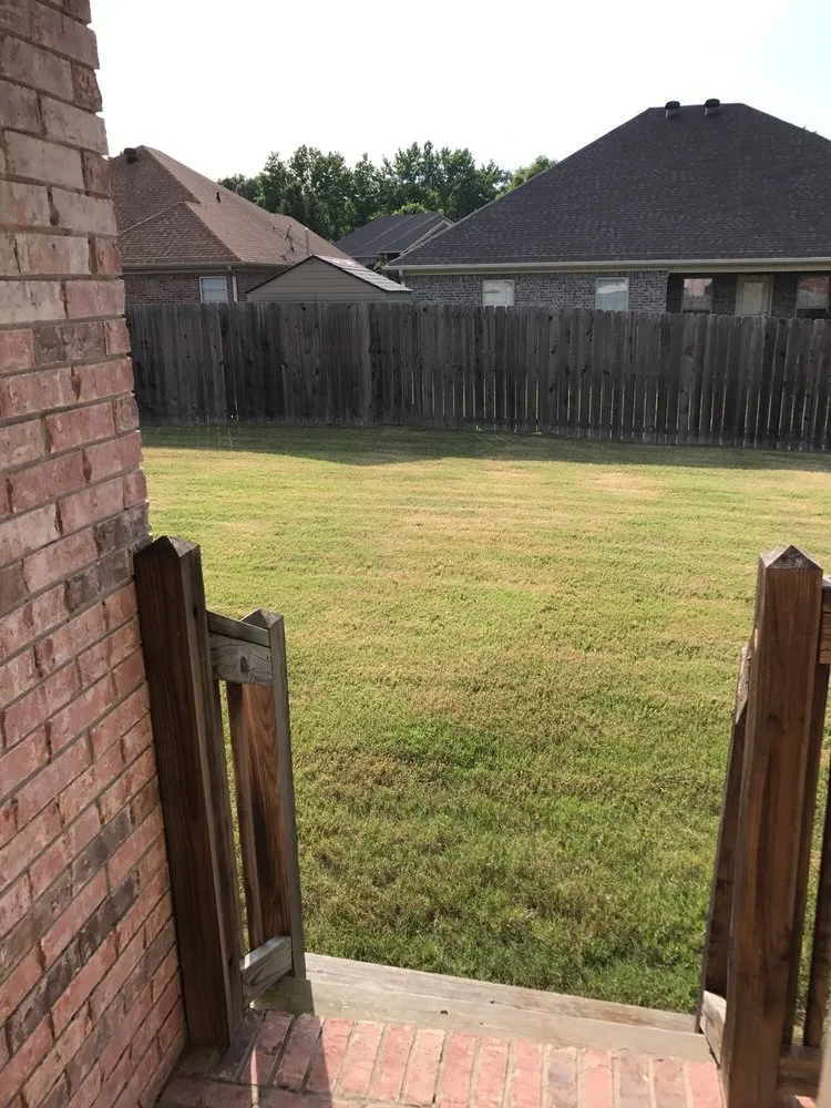 Professional outdoor landscaping in Jacksonville, AR by Handyman Lawn Care