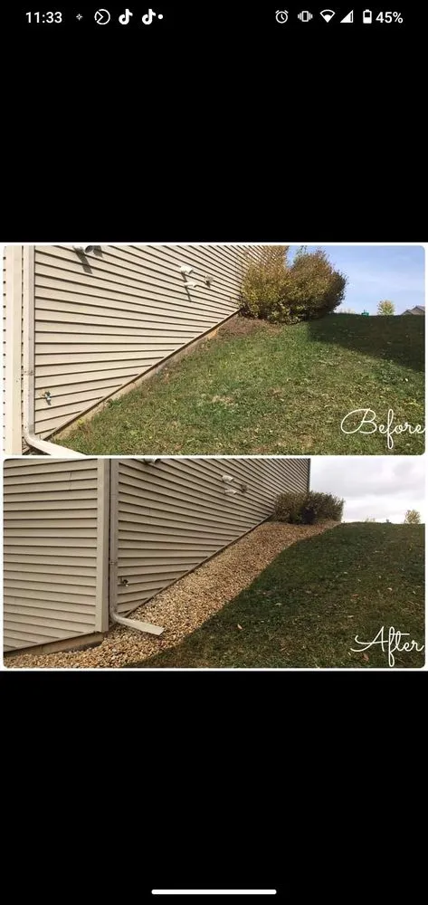 Professional lawn mowing service with custom design in Plano, IL by Handyman Near Me