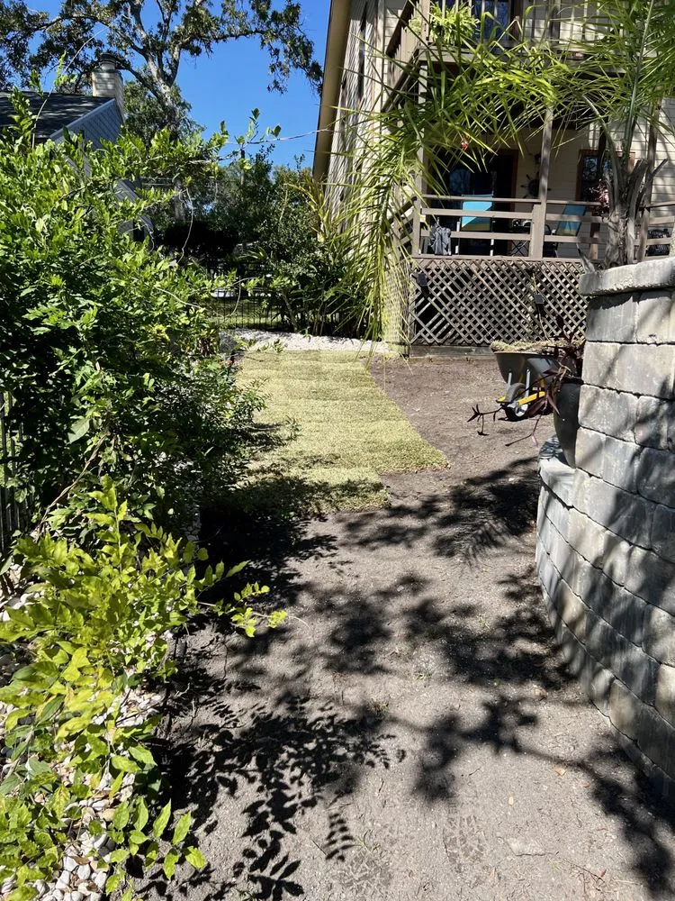 Professional lawn mowing service for homes in Orange Park, FL by Handyman On Go Jax