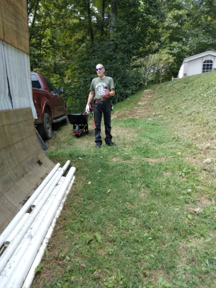 Custom landscape installation near you across Gatlinburg, TN - Handyman Steve