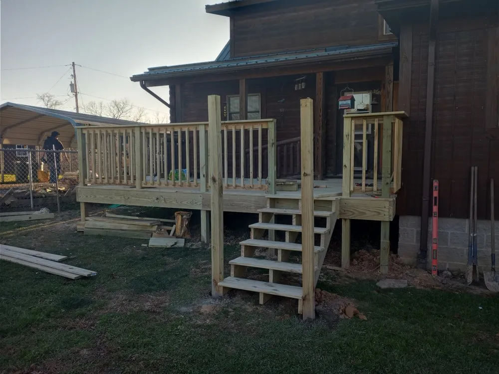 Local landscape installation in Parkersburg, WV by Handyman that can