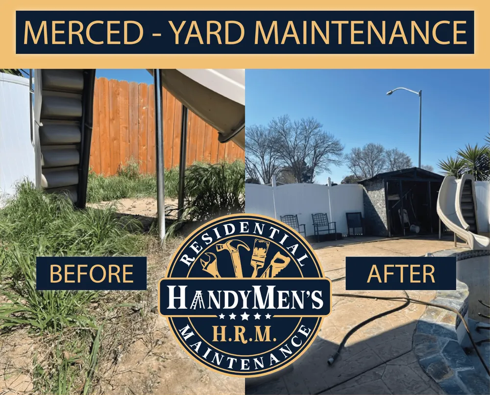 Affordable yard maintenance for year-round maintenance in Merced, CA by Handymen's Residential Maintenance