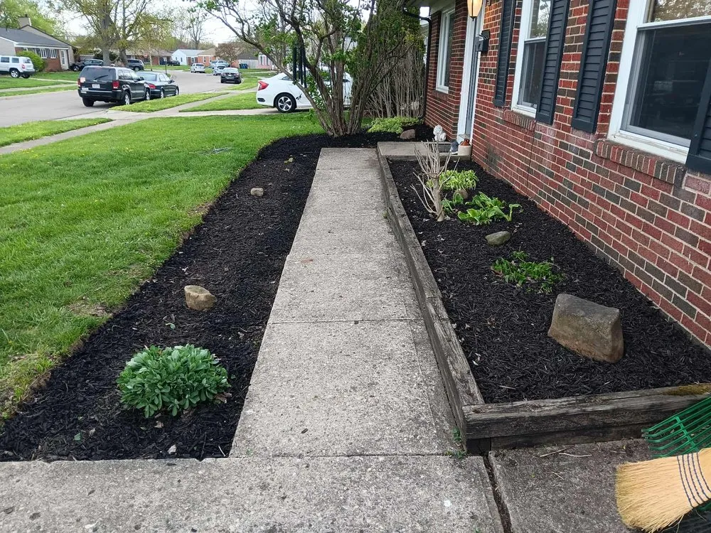 Local residential landscaping for residential properties in Gahanna, OH by Hanes Family Renovations