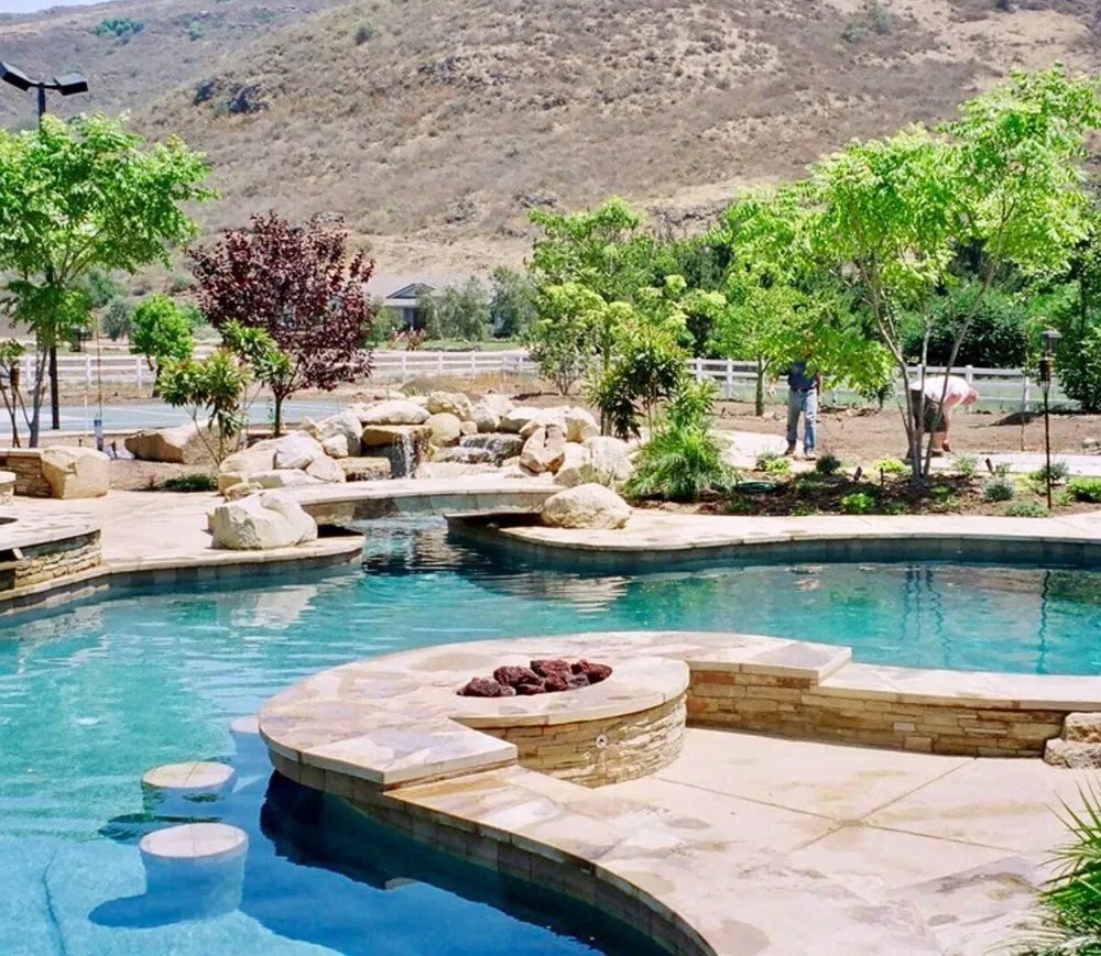 Custom residential landscaping in Ojai, CA by Haney Landscaping Pools & Spas