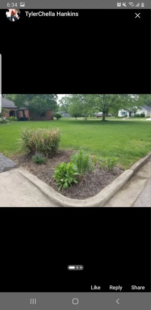 Affordable landscape installation in Columbus, IN by Hankins Greenscapes